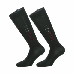 Chaussettes D'Équitation*Equithème - Chaussettes d'équitation Trilogie Noir