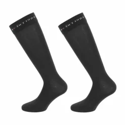 Discount - Chaussettes d'équitation Classic anthracite (x1) Chaussettes D'Équitation