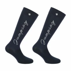 Online - Chaussettes d'équitation Jump / argenté (x1) Chaussettes D'Équitation