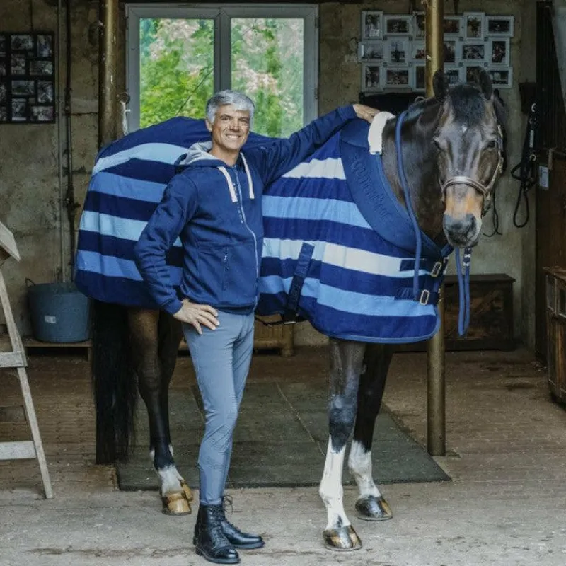 Couvertures Poneys|Couvertures Et Chemises*Equithème - Chemise polaire Confortec 160g Marine