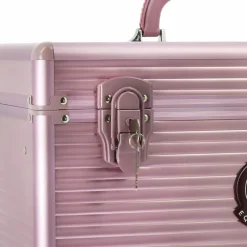 Sacs Et Malles De Pansage*Equithème - Coffre de pansage Je t'aime bordeaux Rose