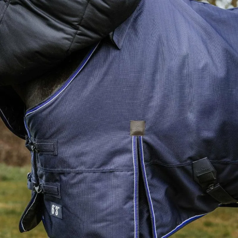 Couvertures Et Chemises*Equithème - Couverture Classic 3 Layers 200g Marine