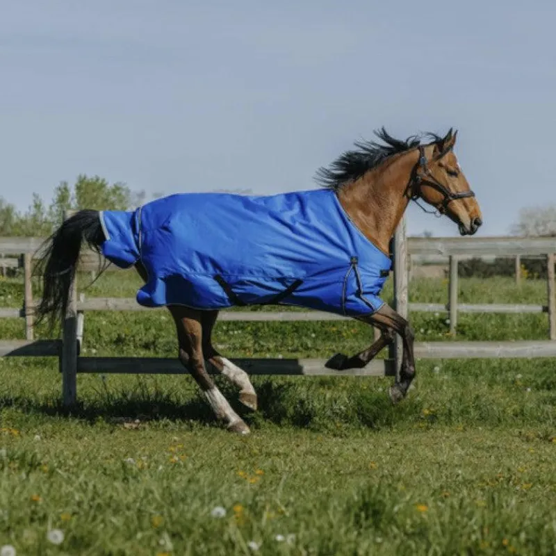 Couvertures Poneys|Couvertures Et Chemises*Equithème - Couverture d'extérieur Tyrex Aisance 1200D 150g roi Bleu