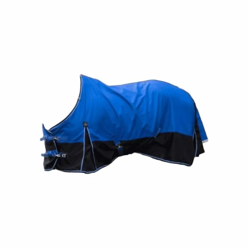 Couvertures Et Chemises*Equithème - Couverture d'extérieur Tyrex 1200D "Aisance" /noir 0g Bleu