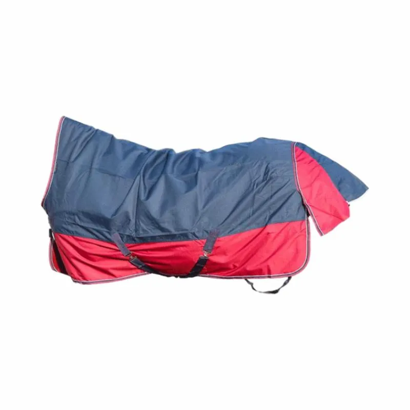 Couvertures Et Chemises*Equithème - Couverture d'extérieur Tyrex 1200D high neck /bordeaux 0g Marine