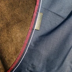 Couvertures Et Chemises*Equithème - Couverture d'extérieur Tyrex 1200D high neck /bordeaux 0g Marine