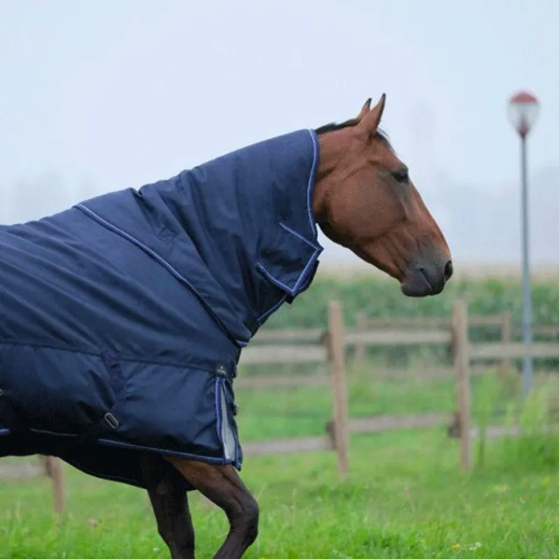 Couvertures Et Chemises*Equithème - Couverture d'extérieur Tyrex 1680D 220g Marine