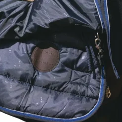 Couvertures Poneys|Couvertures Et Chemises*Equithème - Couverture d'extérieur Classic 1200D High Neck 200g Marine