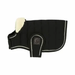 Manteaux*Equithème - Couverture pour chien Je t'aime 200g Noir