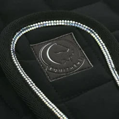 Manteaux*Equithème - Couverture pour chien Je t'aime 200g Noir