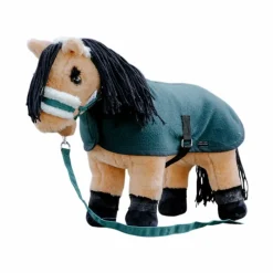 Peluches*Equithème - Couure pour mini poney foncé Vert