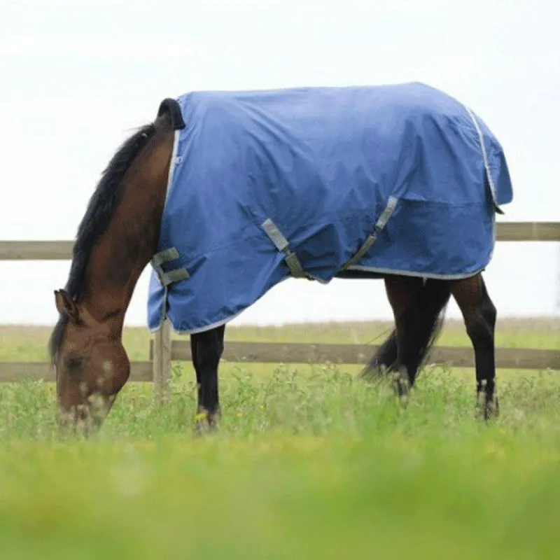 Couvertures Et Chemises*Equithème - Couverture Tyrex 600D recyclée 0g Marine