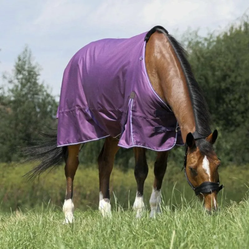 Hot - Couverture Tyrex Aisance 600D prune 50g Couvertures Poneys|Couvertures Et Chemises
