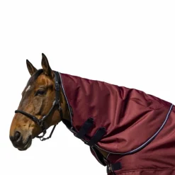 Couvertures Poneys|Couvertures Et Chemises*Equithème - Couvre-cou Tyrex 1200D 200g Bordeaux