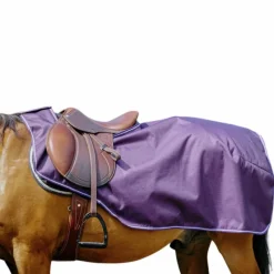 New - Couvre-reins polaire Tyrex 600D prune Couvre-Reins Poneys