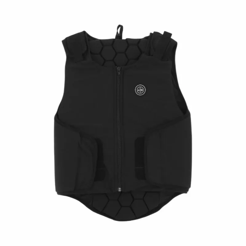 Coques Dorsales*Equithème - Dorsale enfant Hexaflex Noir