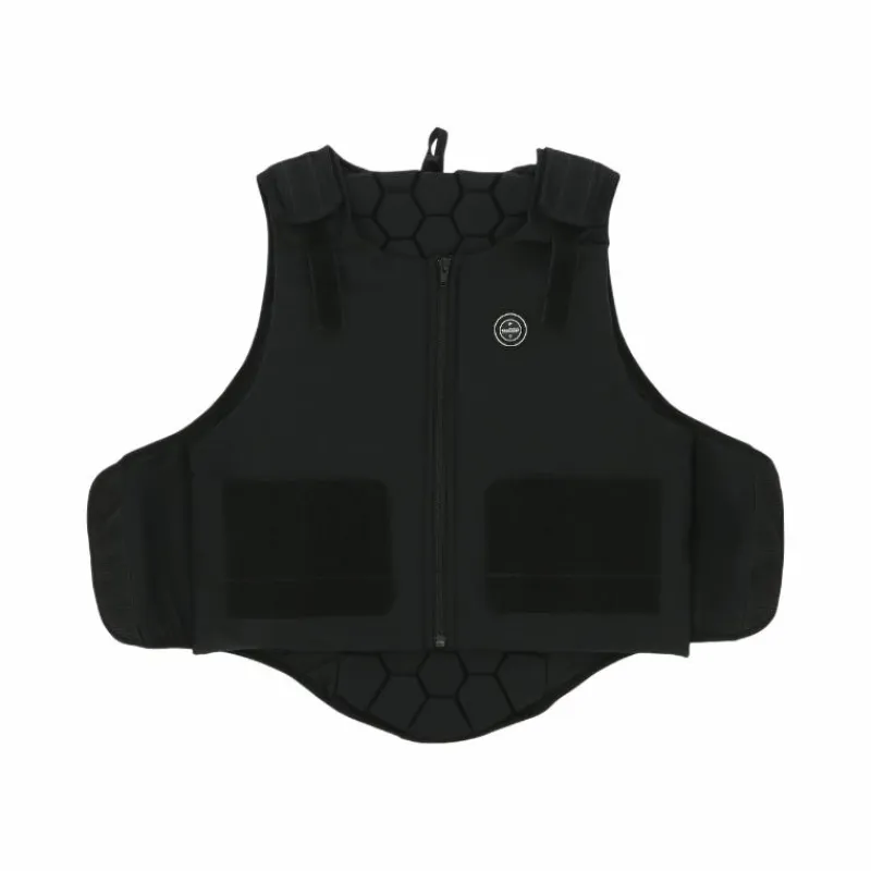 Coques Dorsales*Equithème - Dorsale enfant Hexaflex Noir