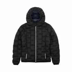 Blousons Et Manteaux*Equithème - Doudoune femme Nelly Je t'aime noir