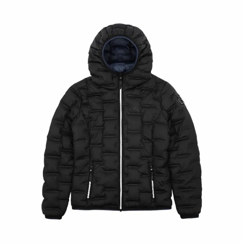 Blousons Et Manteaux*Equithème - Doudoune femme Nelly Je t'aime noir