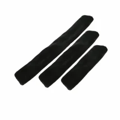 Fourreaux De Sangle*Equithème - Fourreau de sangle Teddy noir