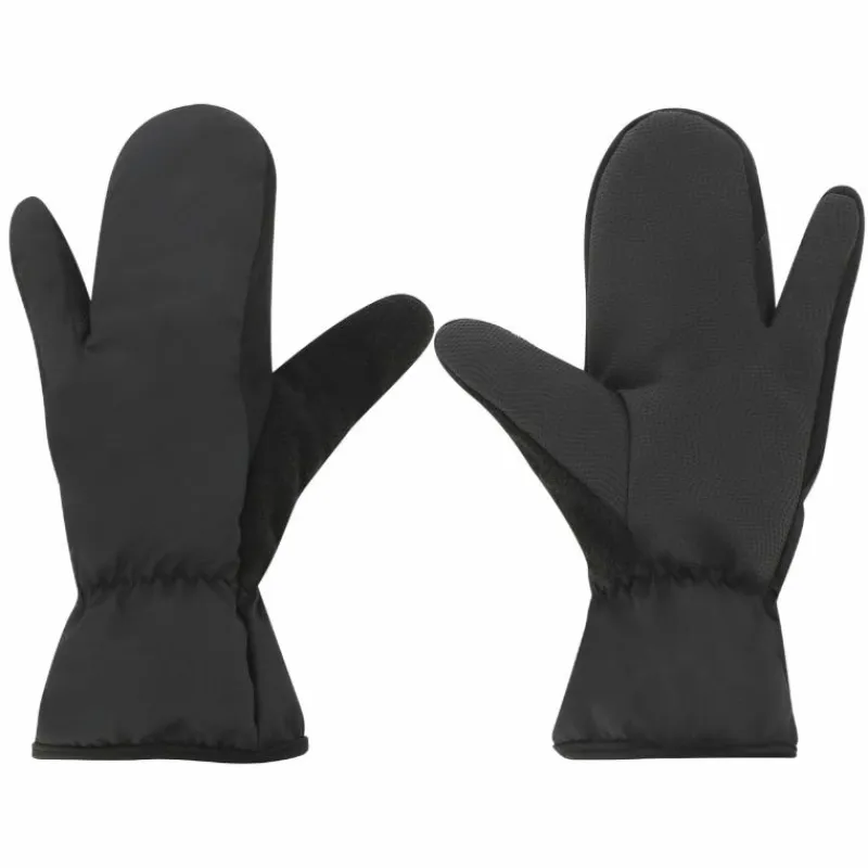 Gants D'Équitation*Equithème - Gants d'équitation Moritz 3 doigts Noir