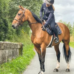 Gants D'Équitation|Gants D'Équitation*Equithème - Gants filet Noir