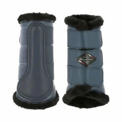 Guêtres Fermées*Equithème - Guêtres fermées French Touch x2 Marine