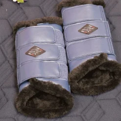 Guêtres Fermées*Equithème - Guêtres fermées French Touch x2 Marine