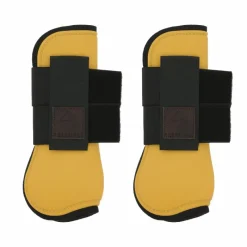 Hot - Guêtres protège-tendons or x2 Guêtres Ouvertes Poneys|Guêtres Ouvertes