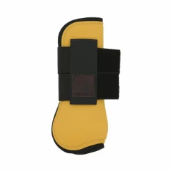 Hot - Guêtres protège-tendons or x2 Guêtres Ouvertes Poneys|Guêtres Ouvertes