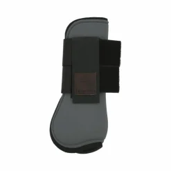 Guêtres Ouvertes Poneys|Guêtres Ouvertes*Equithème - Guêtres protège-tendons x2 Gris