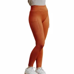 Leggings D'Équitation*Equithème - Legging d'équitation femme Acacia Orange