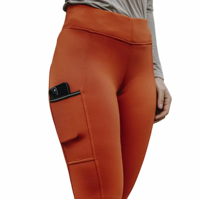 Leggings D'Équitation*Equithème - Legging d'équitation femme Brigitte Orange