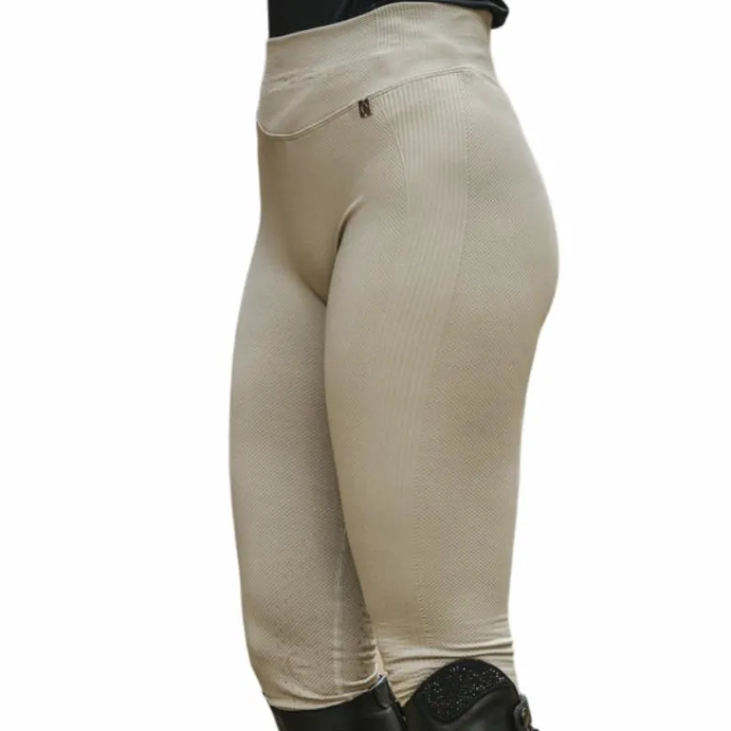 Leggings D'Équitation*Equithème - Legging d'équitation femme Acacia Beige