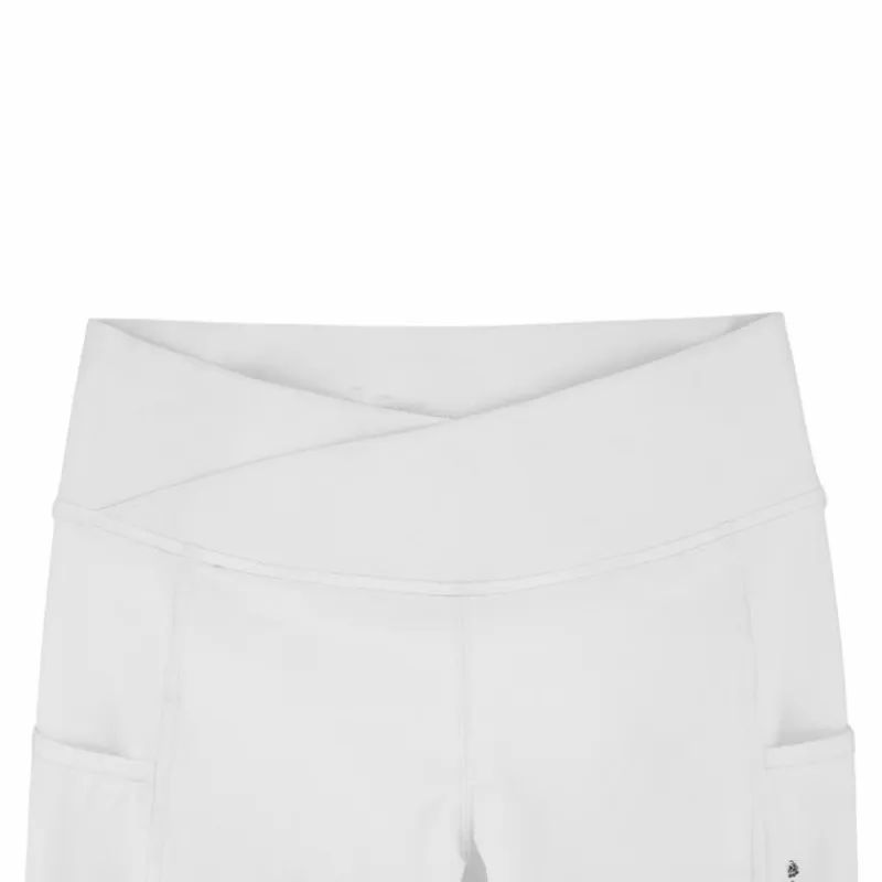 Leggings D'Équitation*Equithème - Legging d'équitation femme Flora Je t'aime Blanc