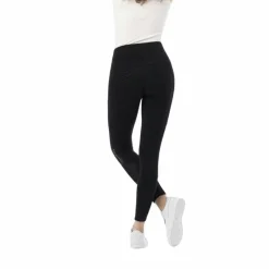 Pantalons D'Équitation*Equithème - Legging d'équitation femme Brigitte Noir