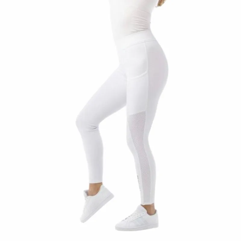 Leggings D'Équitation*Equithème - Legging d'équitation femme Pull On Akela Blanc