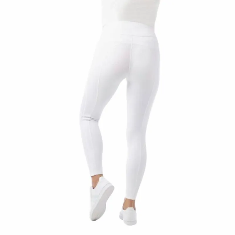 Leggings D'Équitation*Equithème - Legging d'équitation femme Pull On Akela Blanc