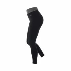 Leggings D'Équitation*Equithème - Legging d'équitation femme Tea / kaki Noir