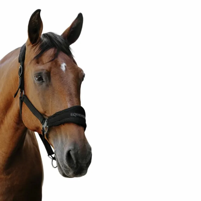 Licols Poneys*Equithème - Licol Nylon 3D Mesh Noir