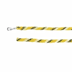 Longes Classiques*Equithème - Longe Ligne blanc / noir / Jaune