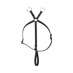 Peluches*Equithème - Martingale pour mini poney Noir