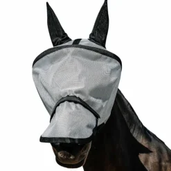 Masques Anti-Mouches Poneys|Masques Anti-Mouches*Equithème - Masque anti-mouches et UV Protech Argent