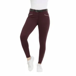 Pantalons D'Équitation*Equithème - Pantalon d'équitation femme Claudine Bordeaux