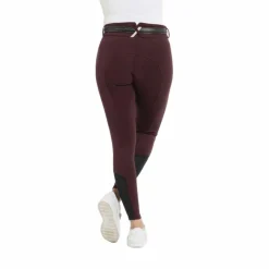 Pantalons D'Équitation*Equithème - Pantalon d'équitation femme Claudine Bordeaux