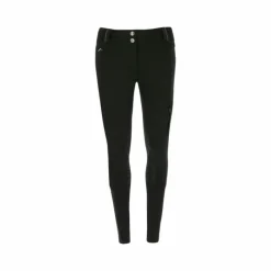 Pantalons D'Équitation|Dressage*Equithème - Pantalon d'équitation femme softshell Kitzbuhl Noir