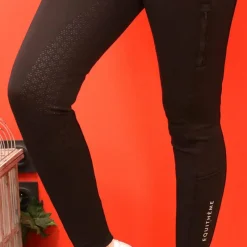 Pantalons D'Équitation|Dressage*Equithème - Pantalon d'équitation femme softshell Kitzbuhl Noir