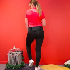 Pantalons D'Équitation|Dressage*Equithème - Pantalon d'équitation femme softshell Kitzbuhl Noir