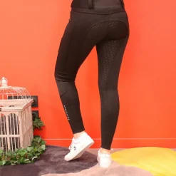 Pantalons D'Équitation|Dressage*Equithème - Pantalon d'équitation femme softshell Kitzbuhl Noir
