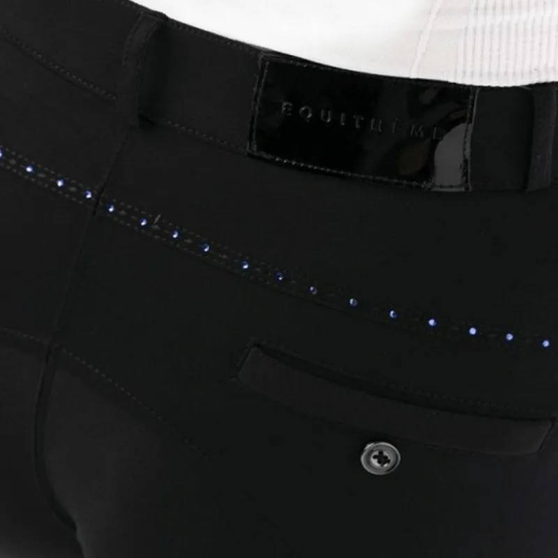 Pantalons D'Équitation*Equithème - Pantalon d'équitation femme Safir / bleu Noir